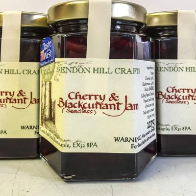 Brendon Hill Crafts Cherry & Blackcurrant Jam