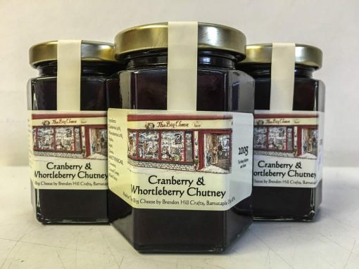 Brendon Hill Crafts Cranberry & Whortleberry Chutney
