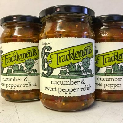 Tracklements Cucumber and Sweet pepper Relish