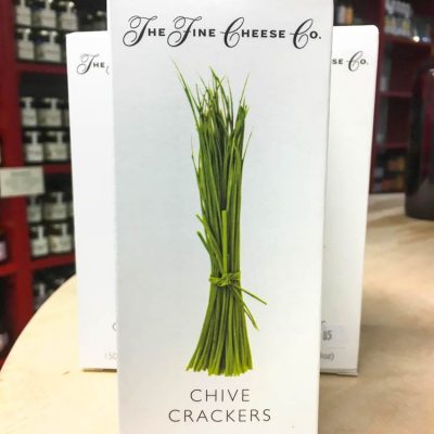 The Fine Cheese Co Chive Crackers