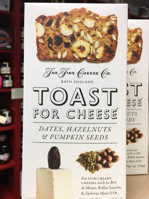 The Fine Cheese Co. Toast for Cheese Date Hazelnuts & Pumpkin seeds