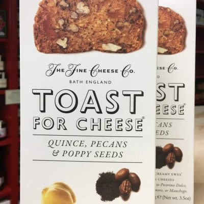 The Fine Cheese Co. Toast for Cheese Quince Pecans & Poppy seeds