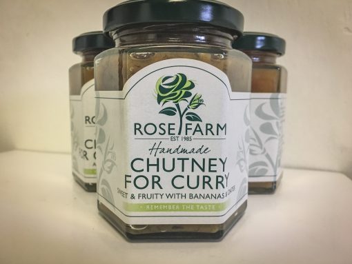 Rose Farm Chutney for Curry