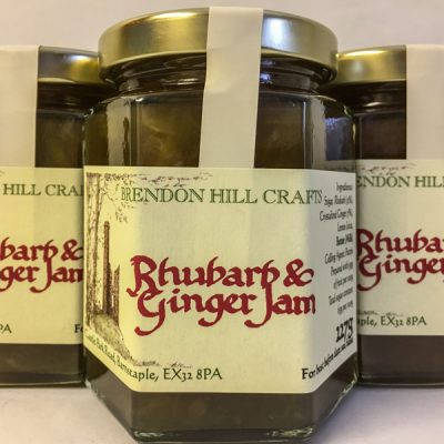Brendon Hill Crafts Rhubarb & Ginger Jam
