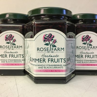 Rose Farm Summer Fruits Jam
