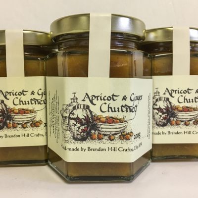 Brendon Hill Crafts Apricot & Ginger Chutney