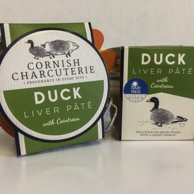 Cornish Charcuterie Duck Liver Pate with Cointreau