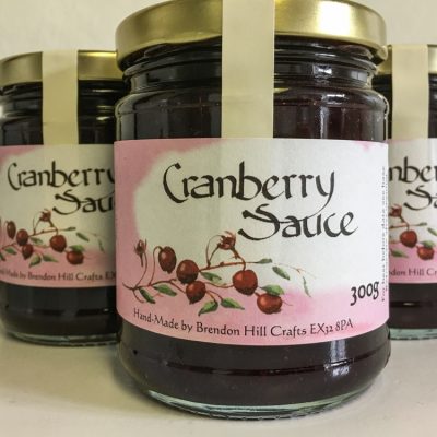 Brendon Hill Crafts Cranberry sauce
