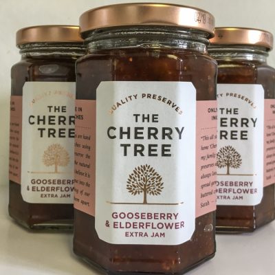 The Cherry Tree Gooseberry and Elderflower Jam