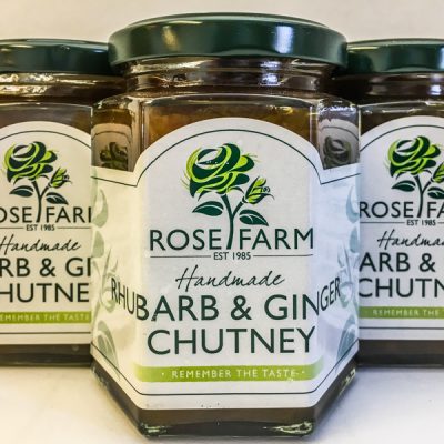 Rose Farm Rhubarb & Ginger Chutney