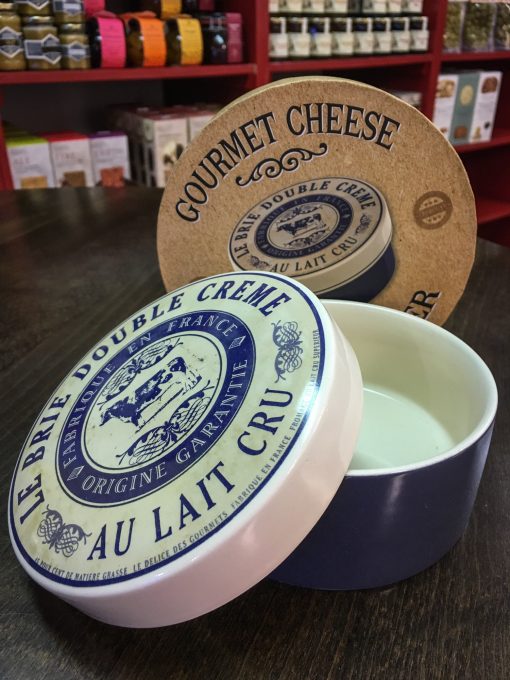 Gourmet Cheese Brie Baker Blue-2